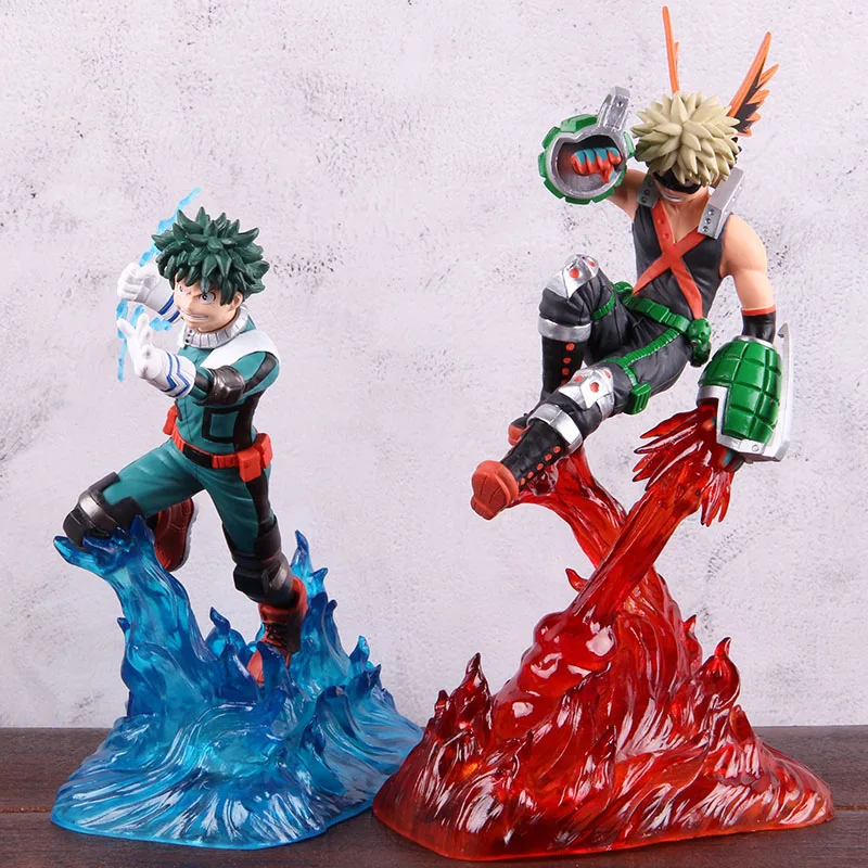 My Hero Academy аниме Midoriya Izuku Bakugou Katsuki GK Статуя Фигурка My Hero Academy фигурка ПВХ Коллекционная модель игрушки