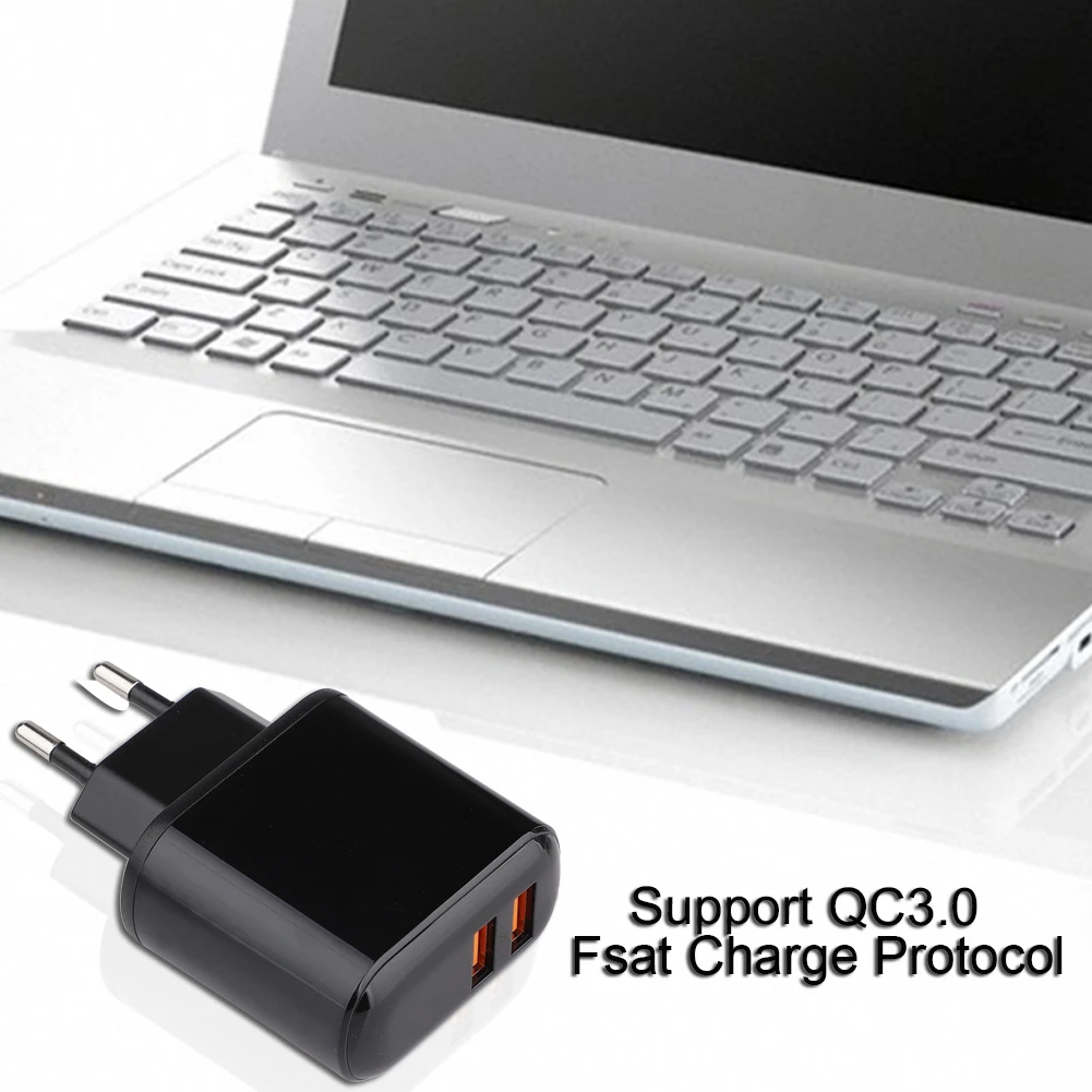 Быстрая зарядка 3,0 USB зарядное устройство светодиодный дисплей QC 3,0 PD Быстрая зарядка мобильного телефона зарядное устройство для iPhone samsung