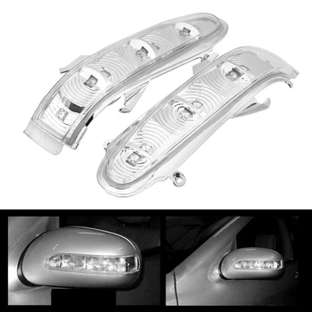 

Turn Signal Lights Left Right LED Indicators Lens 12V Low Power Side Mirror Turning Lamp for Mercedes Benz W215 CL215 W220 1999