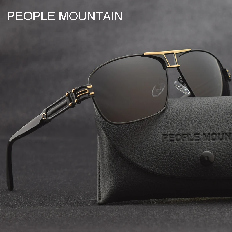 

Men Vintage Aluminum Polarized Sunglasses Classic Brand Sun glasses Coating Lens Driving Eyewear For Men/Women