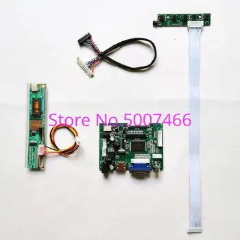 

Fit LTN141WD-L01/L02/L03/L04/L05/L06/L07/L09 30-Pin LVDS 1CCFL LCD 1440*900 VGA HDMI AV 14.1" monitor controller board DIY kit