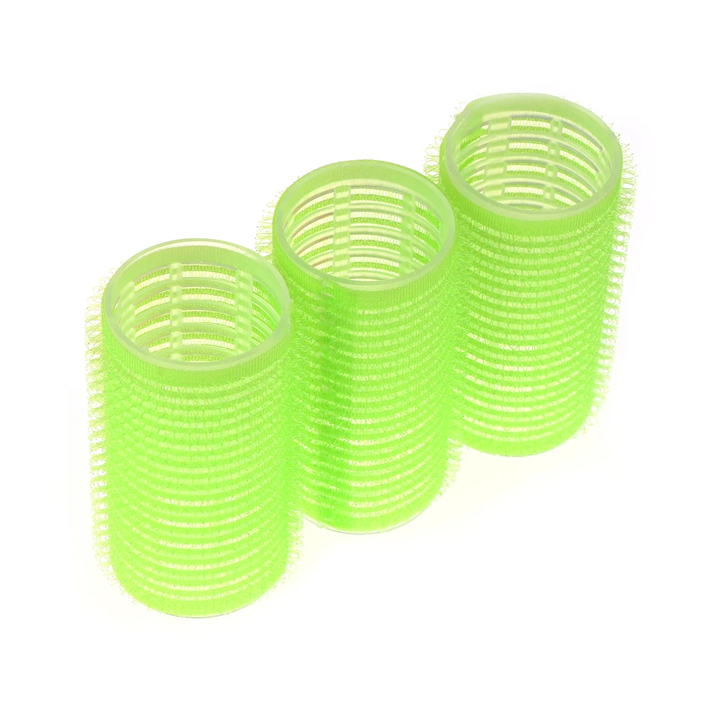 6 Pcs/Set Multi Size Random Color Large Self Grip Hair Rollers Pro Salon Hairdressing Curlers Hair Salon Tools hair styling tool hair curling tools