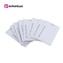 100 шт. EM4100 Tk4100 125 кГц RFID бирка наклейка брелок для ключей жетон карта контроля доступа KeyfobRing Бесконтактный чип 1,85 мм тонкая карта