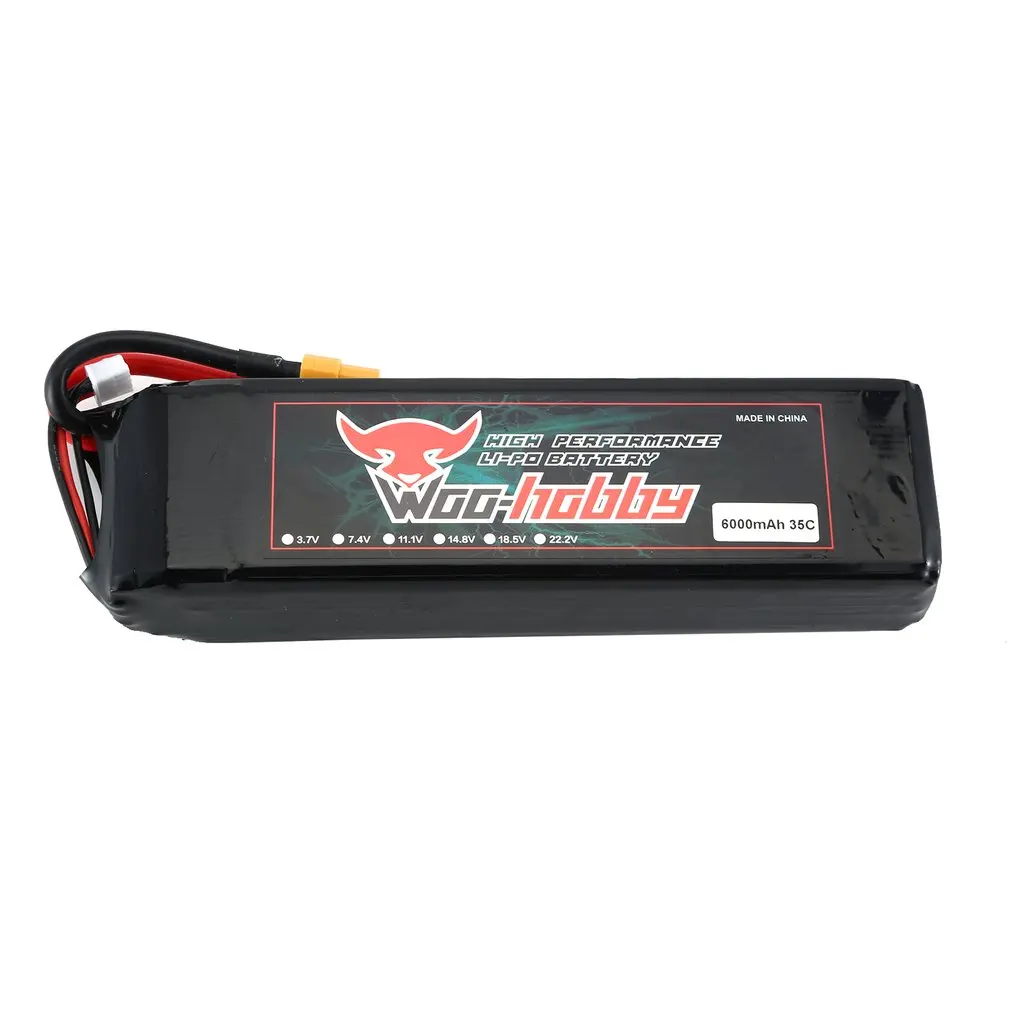 Woo hobby 3S 11 1 в 1100/1300/1500/1800/2200/2600/3300/4500/6000 мА/ч литий полимерный аккумулятор T/XT60