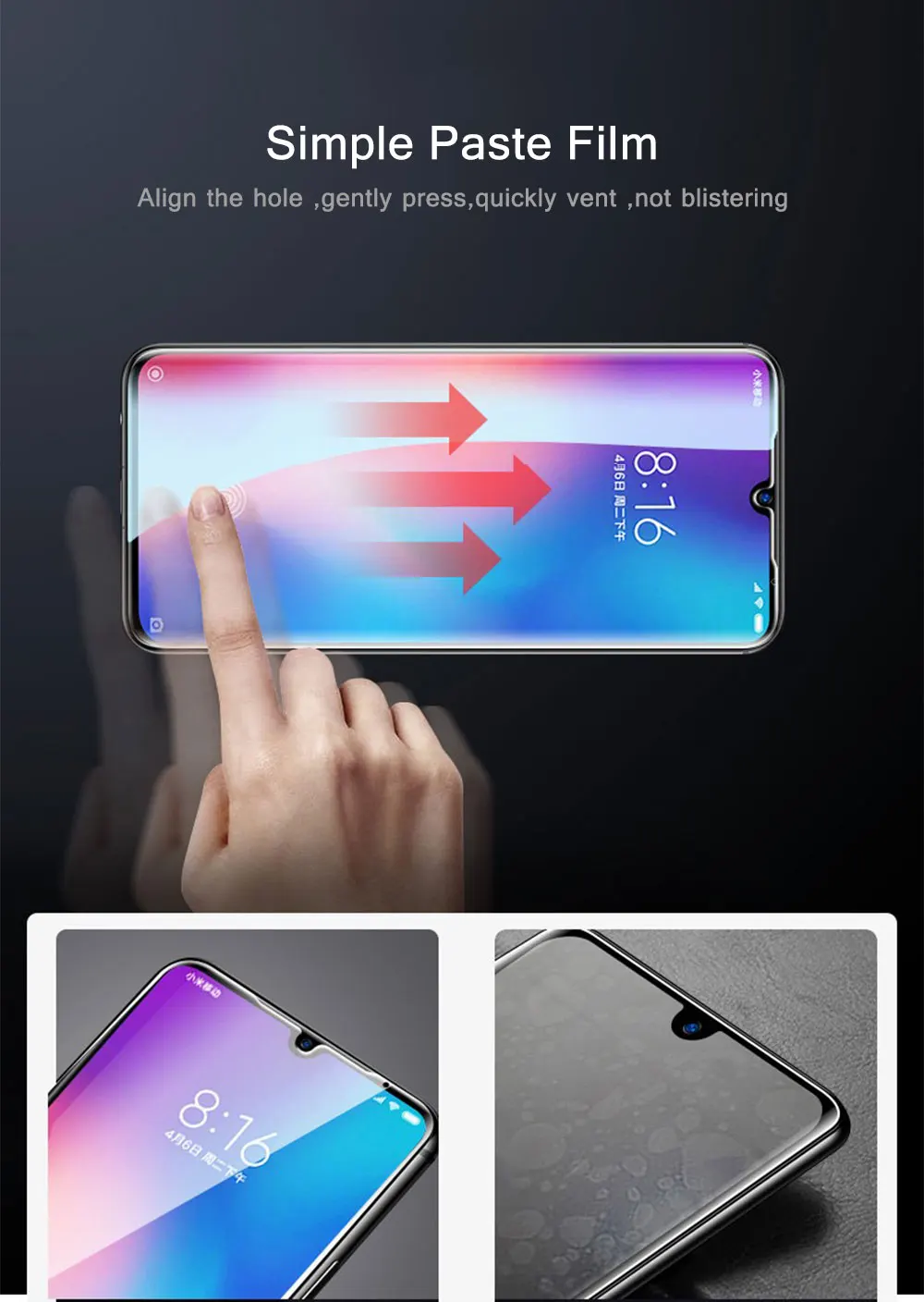 Для Xiaomi mi A3 CC9E закаленное стекло HD полное покрытие экрана протектор для Xiaomi mi A3 Lite mi A3 CC9 CC9E Scren стеклянная пленка