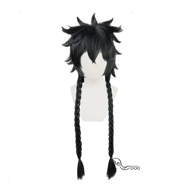 Dark Blue Draids Cartoon Hair - Roblox