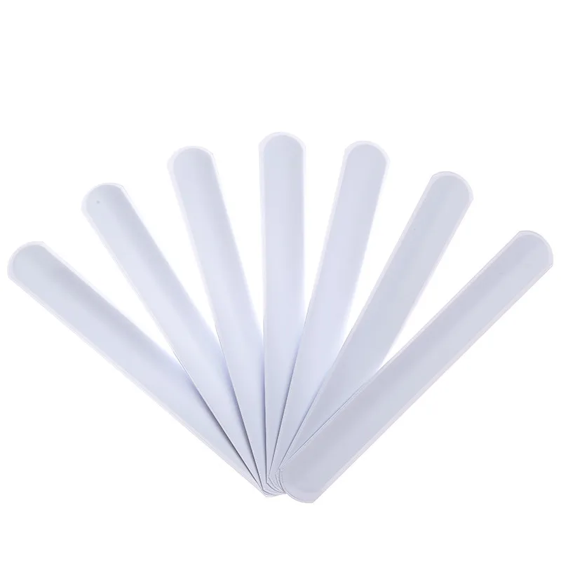 30Pcs Diy Blank Slap Bracelets Party Gifts Toys for Painting Graffiti bracelet jewelry
