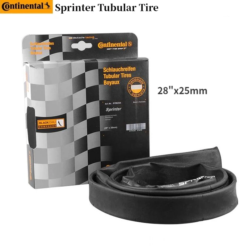 28x25mm Box Континентальный спринтер трубчатый дорожный BikeTire 2" x 22 мм 28" x 25 мм Дорожный велосипед складывающиеся шины велосипедные шины - Цвет: 28x25mm Box