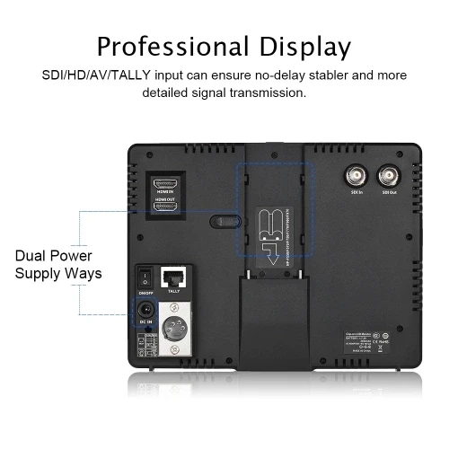Viltrox DC-70 PRO 7 дюймов 1920x1200 ips камера видео полевой монитор Поддержка 4K HD/SDI/AV/TALLY in HD/SDI OUT для Canon Nikon sony