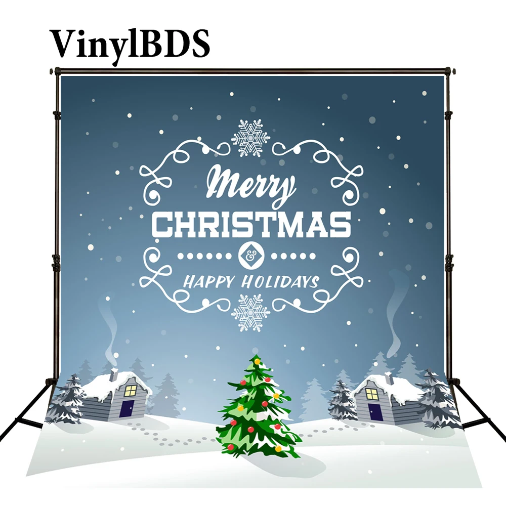 Vinylbds Selamat Natal Latar Belakang Rumah Salju Lantai Biru Dinding Spot Foto Menembak Latar Belakang Pohon Natal Untuk Anak J02155 Merry Christmas Background Christmas Backgroundbackdrop Christmas Aliexpress