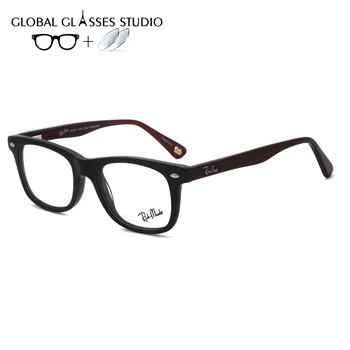 

Glasses Frames Square Women Myopia Prescription Eyeglasses Acetate Frames 2020 Fashion Eyewear RM5248 C3/C5/C6/C8