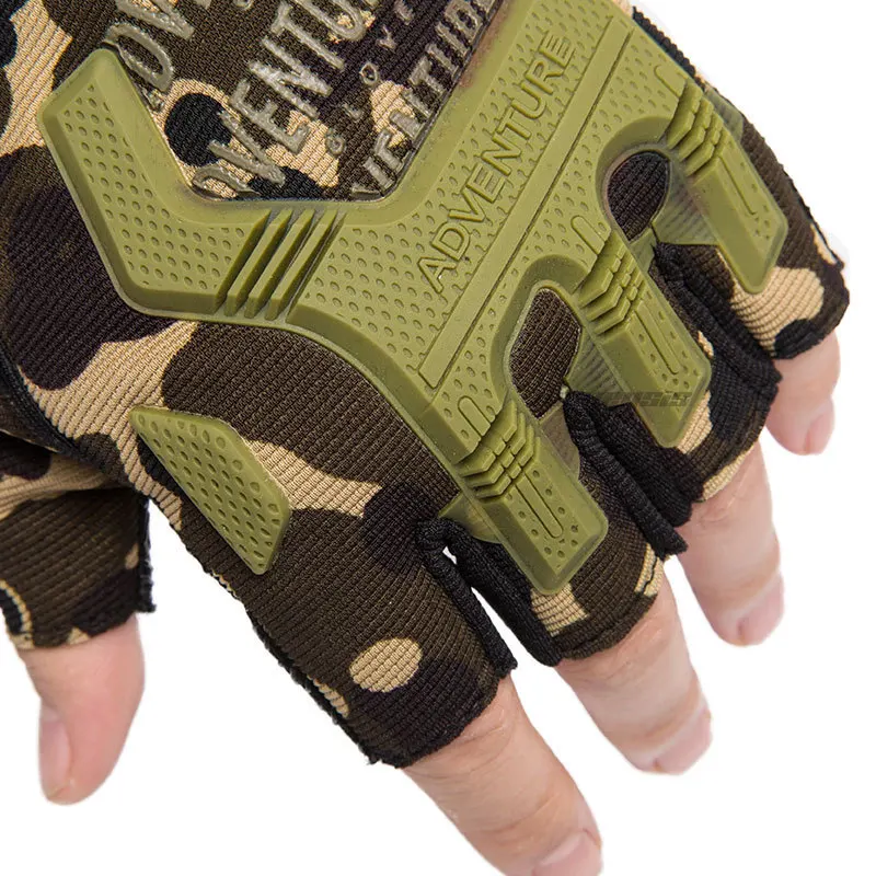 Армейские военные страйкбол перчатки для пейнтбола противоскользящие Outoodr походные охотничьи перчатки с половиной пальцев Защитные тактические бойцовские перчатки