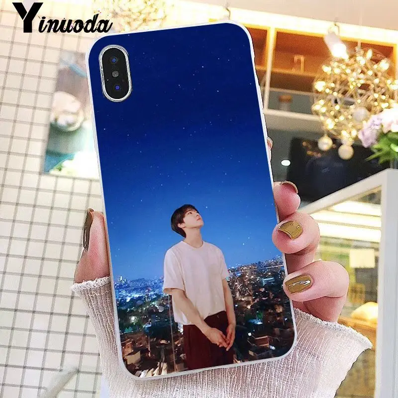 Yinuoda KPOP корейский красивый мальчик NCT шаблон телефон чехол для iPhone 8 7 6 6S Plus X XS MAX 5 5S SE XR 10 Чехлы 11 pro max