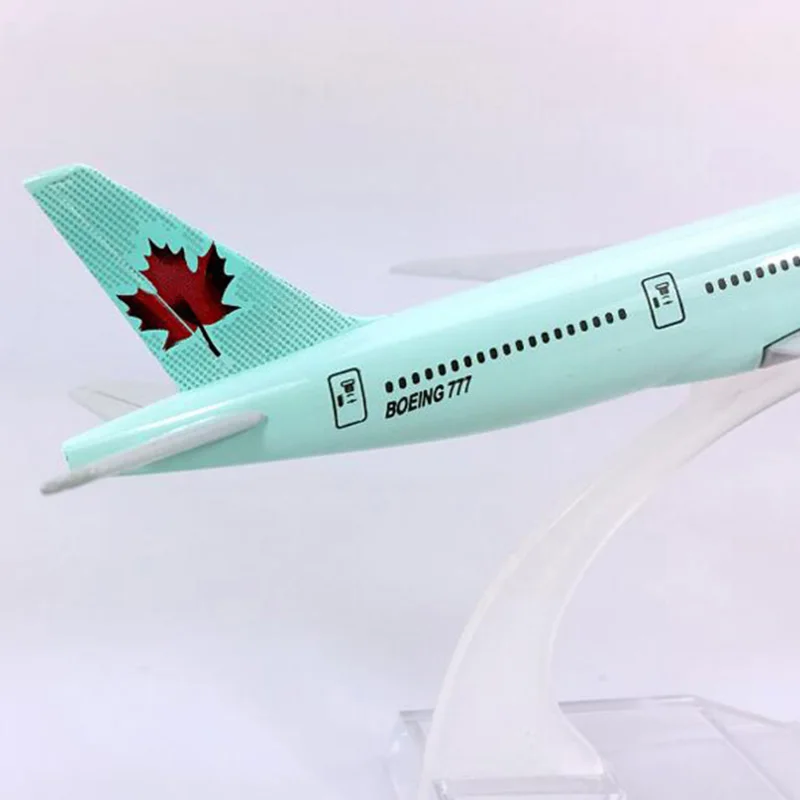 16 см scale1/400 BoeingB777-200 модель Air Канада самолет с базовым сплавом самолет коллекционный дисплей игрушка Коллекция моделей