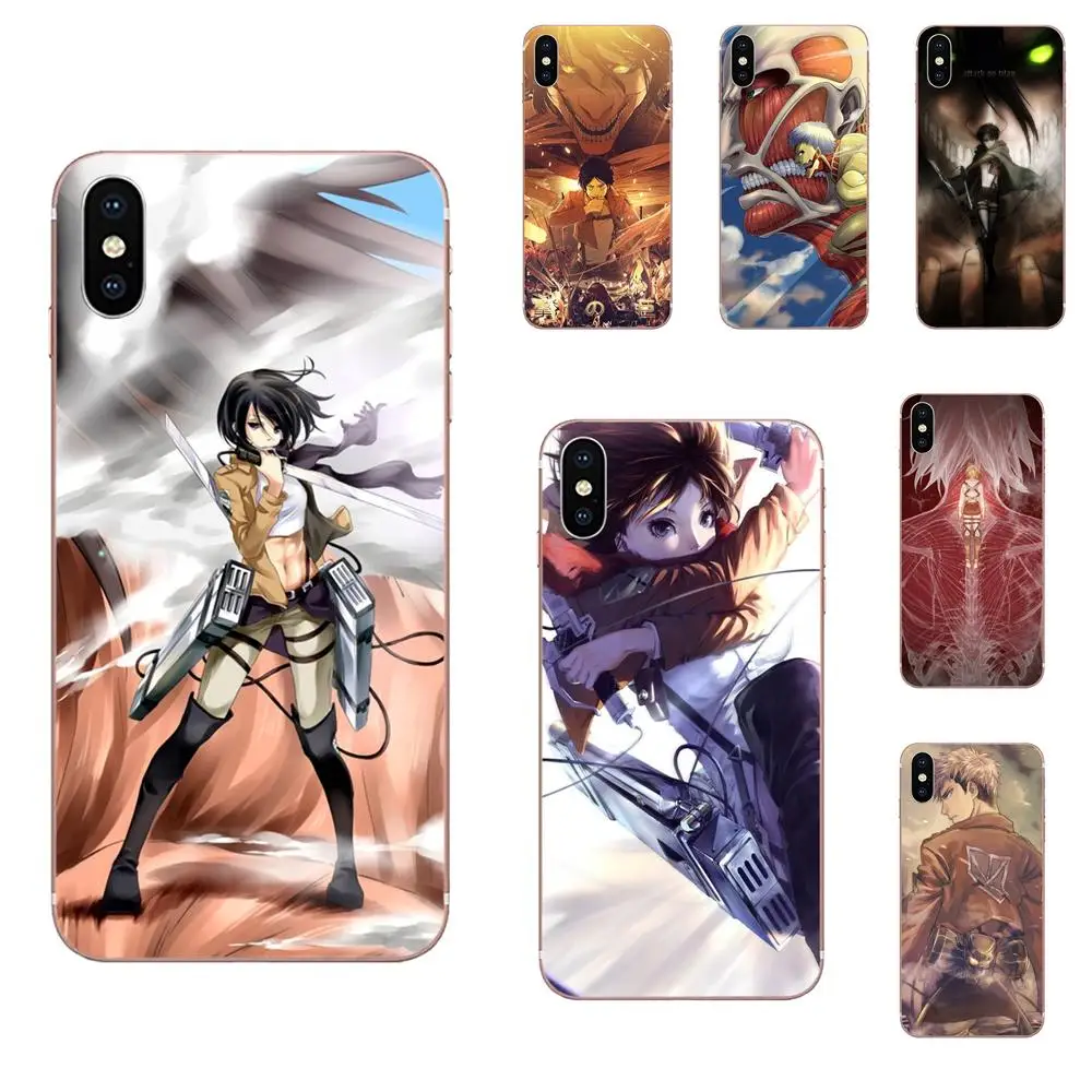 

Soft Phone Cases Covers For Xiaomi Redmi Mi 4 7A 9T K20 CC9 CC9e Note 7 9 Y3 SE Pro Prime Go Play Shingeki No Kyojin