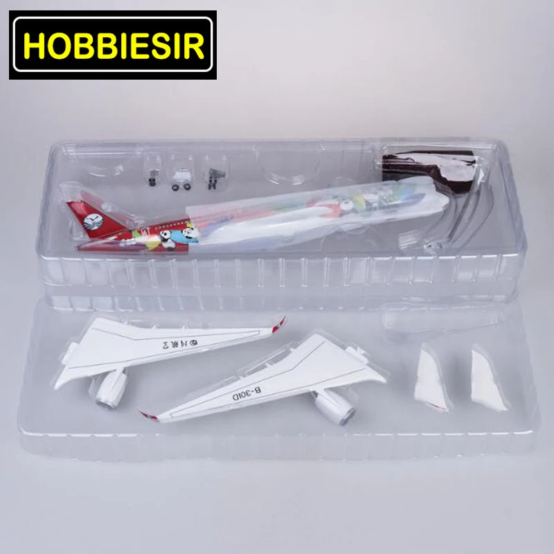 47 см 1/142 масштаб Airbus A350 игрушечные модели самолетов Sichuan Panda авиакомпания W свет и колесо литья под давлением пластиковые смолы самолет коллекция