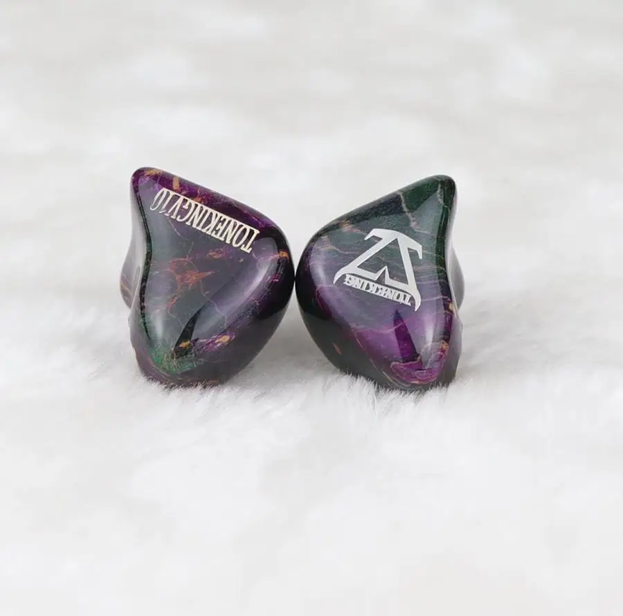 TONEKING V10 10 Balanced Armature 10BA Hifi Music Monitor Studio Customized Hand Made Audiophile Musician MMCX Earphone Earbuds