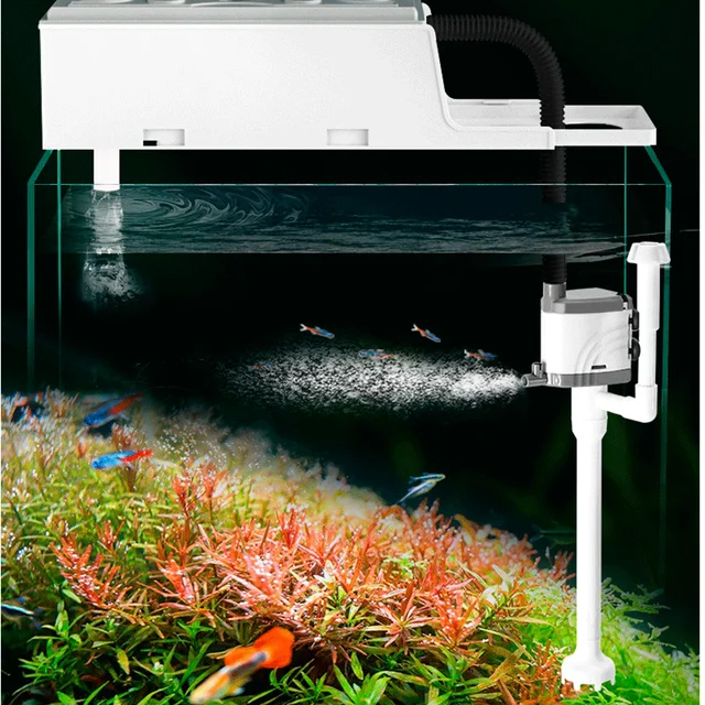 Filtre multifonction 3 en 1 pour Aquarium, pompe à eau, réservoir