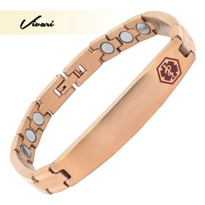 Vivari женский браслет из нержавеющей стали, браслет с подвесками