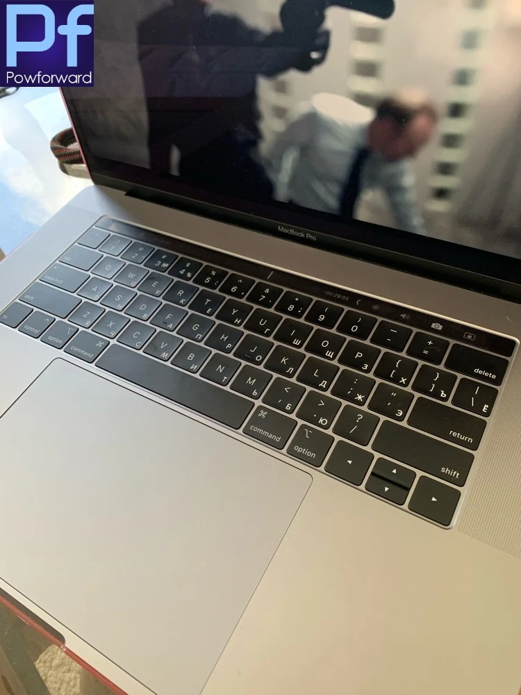 Чехол для MacBook Pro на русском языке 15 дюймов A1707 A90 13 A1706 A2159 сенсорная панель версия
