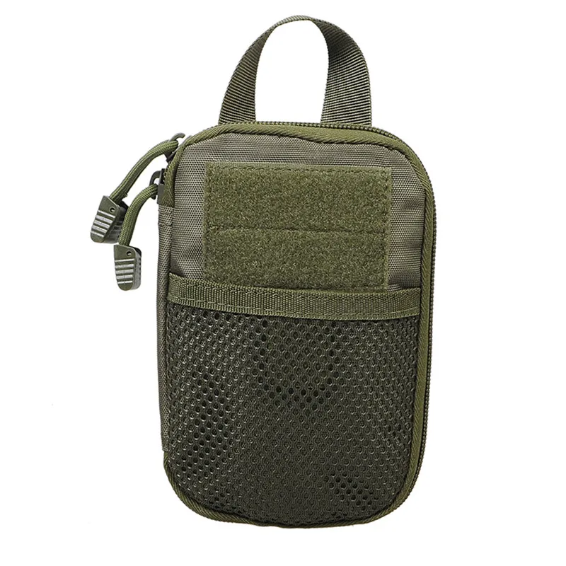 1000D нейлоновая тактическая уличная сумка Molle Военная поясная сумка комплект для мобильного телефона ключ мини инструменты водонепроницаемый страйкбол спортивный Чехол - Цвет: Olive Drab
