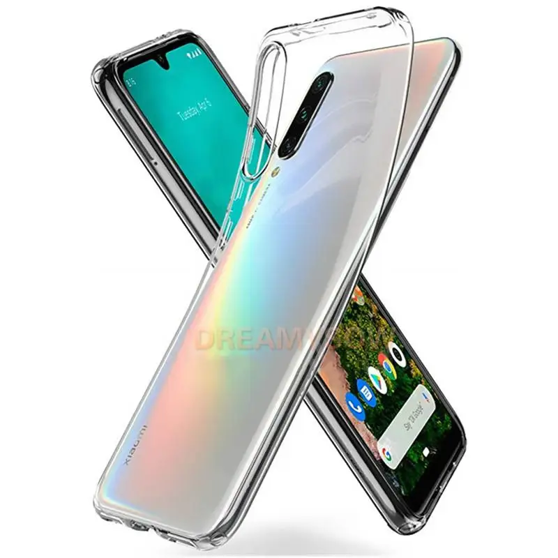 Ультратонкий чехол для Xiaomi Mi 9 10T Pro A3 lite Poco F3 X3 nfc мягкий Redmi Note 7 8 10 pro max 9C прозрачный