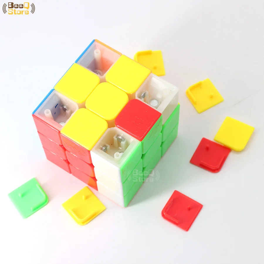 Shengshou Mr.M Магнитный магический куб 3x3x3 Stickerless 3x3 Speed Cube Puzzle развивающая игрушка для
