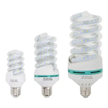 

E27 7W 16W 24W E27 LED Corn Bulb Light Warm White for Home Modern Night Lighting Precision Radiator Efficient Heat Dissipation