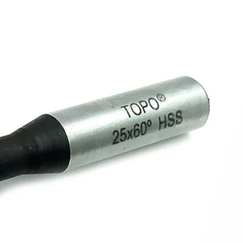 

End Mill HSS 25mm 60Degree Dovetail Cutter Milling Metalworking Drilling Tool