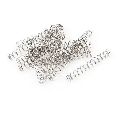 

0.22" OD x 0.02" Wire Dia x 1.6" Long Compression Spring Connectors 20Pcs