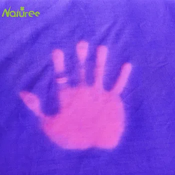

A4 Temperature-changing Luminous Plush Fabric Color-changing Cloth with Water Temperature-sensitive Knitted Fabric