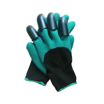 

Trees Auger Drill Bit Gardening Seedling Planting Set Kit Ground Gloves