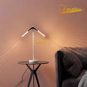 

Nordic Minimalist LED Table Lamp Modern Shaped Creative Table Lights Study Reading Lamp Bedroom Bedside Living Room Table Lamps