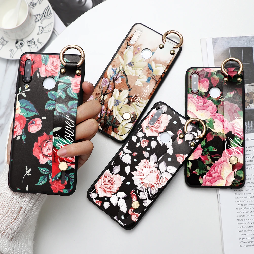 Wrist Strap Hand Band Silicone Case For Huawei Honor 8x 9x 9 10 Lite 7a Pro 6a 7x Y5 Y6 Y9 Prime 2018 2019 Nova 3 3i 4 5i Pro 3e Phone Case Covers Aliexpress