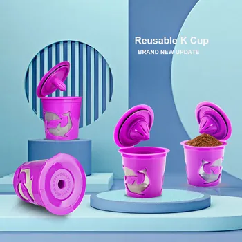 

Reusable K Cups for Keurig 2.0 & 1.0 Coffee Makers. Universal Refillable KCups, Keurig filter, Reusable kcup,100pcs Paper Filter