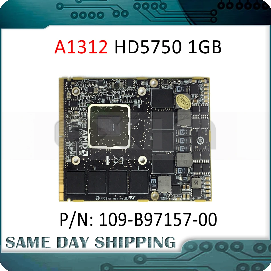 661-5578 для Apple iMac 27 &quotA1312 Radeon HD5750 1 ГБ VGA Графика видеокарта 109-B97157-00 216-0769034 | Отзывы и видеообзор