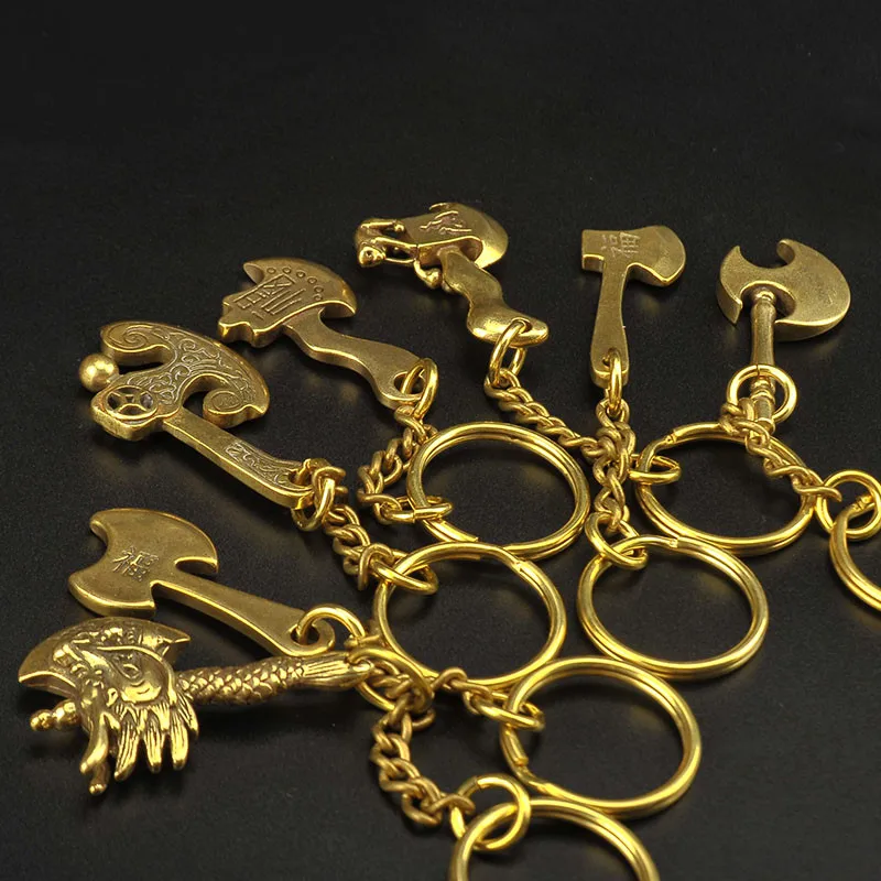 axe keychain pendant (16)