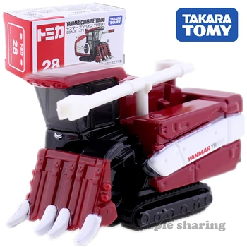 

TAKARA TOMY 1:71 Domeka alloy car model male toy TOMICA engineering car 28th Yanmar YH590 rice harvester Diecast Model