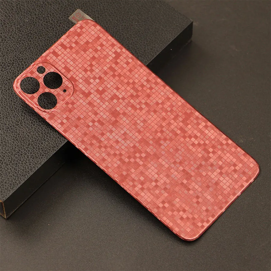 3D Curved Carbon Fiber Screen Protector For iPhone 11 Pro Max Back Soft Film For iPhone 11 Pro Full Cover(Not tempered glass
