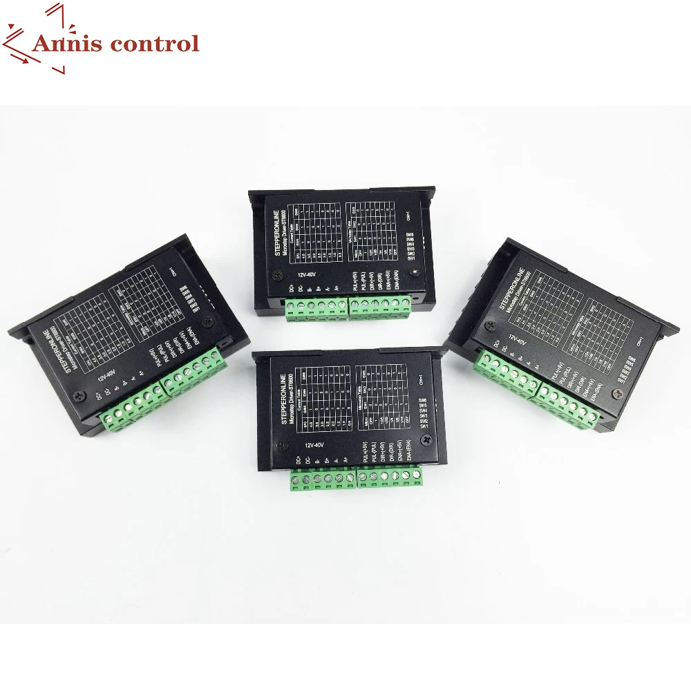 CNC 라우터 키트 4 축, 4pcs TB6600 4.0A 스테퍼 모터 드라이버 + Nema17 0.44NM 모터 + mach3 USB 스테퍼 모터 + 전원 공급 장치