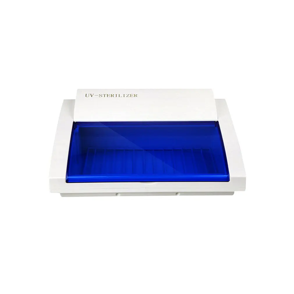 Portable Size UV Sterilizer Nail Manicure Tools Disinfection Cabinet Box Sterilizer Equipment High-tech Ozone UV protection