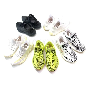 

Dropshipping wholesale YZ 350 700 Mini sneaker shoes Keychain with mini box and mini bag