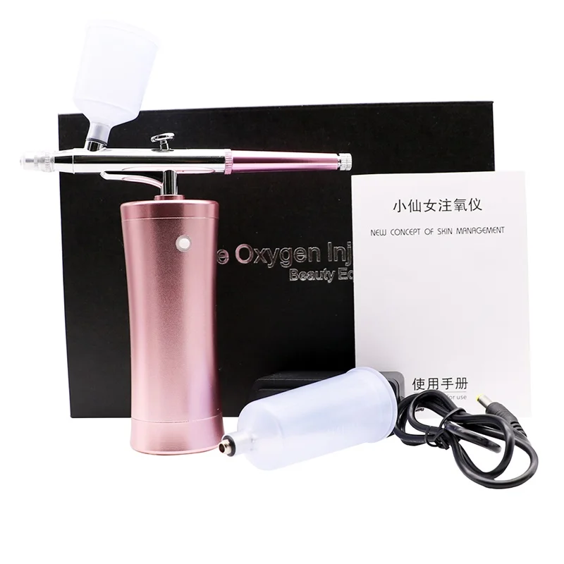 Портативный Кислородный инструмент нано инъекции воды увлажняющий уход за кожей лица увлажняющий аппарат кислородный спрей инструмент - Цвет: Oxygen Instrument