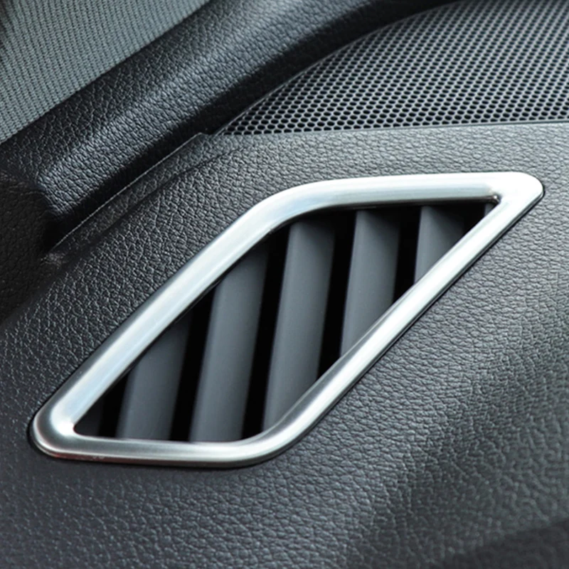 GELINSI для Audi Q5 FY, автомобильный Стайлинг, вентиляционное отверстие приборной панели, воздушный выход, круг, хромированная наклейка, рамка, накладка, аксессуары для интерьера