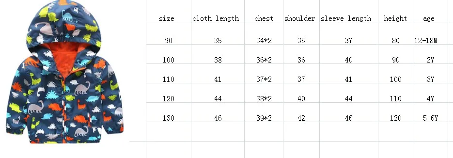 Брендовое Детское пальто с милым динозавром; сезон весна; Осенняя детская куртка; Верхняя одежда для мальчиков; пальто для активного отдыха; ветровка для мальчиков; Верхняя одежда для малышей