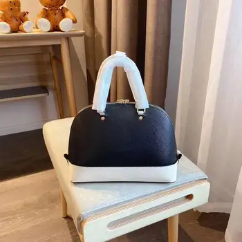 

Fashion style design women's new solid color big brand shell bag large capacity birthday gift