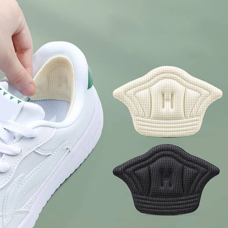 2Pcs Injection soles Patch Hak Paths For Sports Shoes Measure Adjustable Anti-wear Footwear Footwear Kissing Insert Inhale Hak
