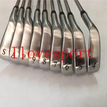 Клюшки для гольфа, MP-1000, утюги для гольфа MP 1000, набор утюгов для клюшек для гольфа, 4-9PAS R/S, графитовые/стальные валы с головными покрытиями, DHL