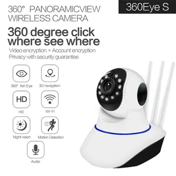 

IP Camera Wifi Rotatable Camera Surveillance Wifi Home Security Camera IR Night Vision Wireless Cam Voice Call Motion Detection