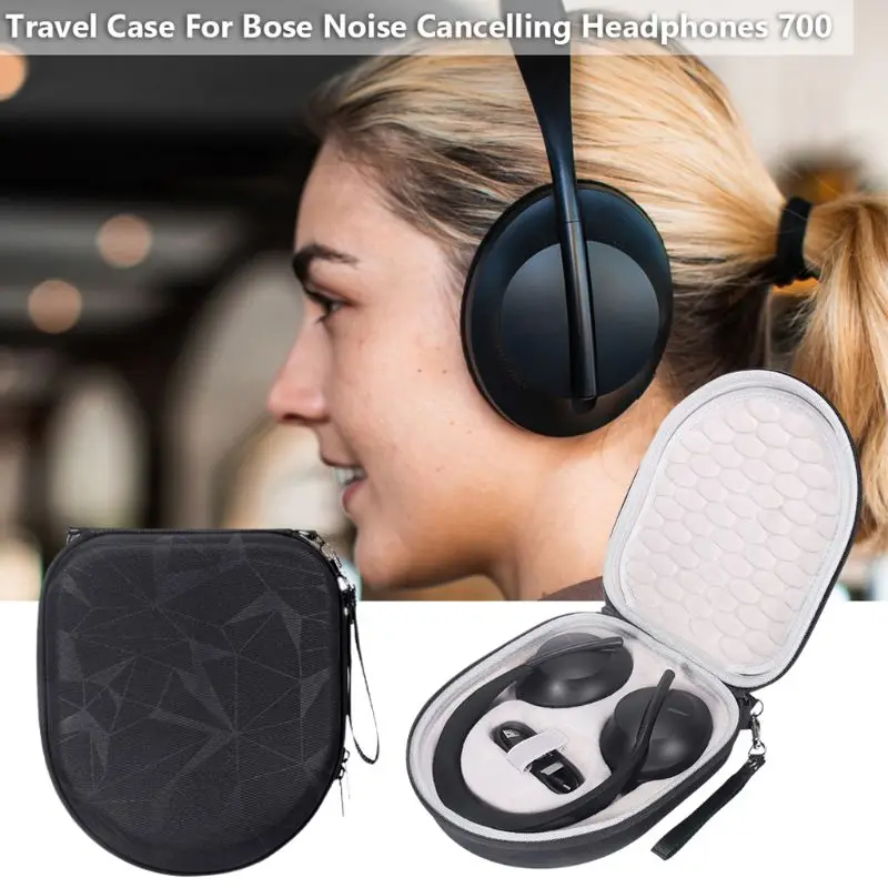 Portable Hard Carrying Pouch Cover Case Bag For Bose Noise Cancelling Headphones 700 Accessories